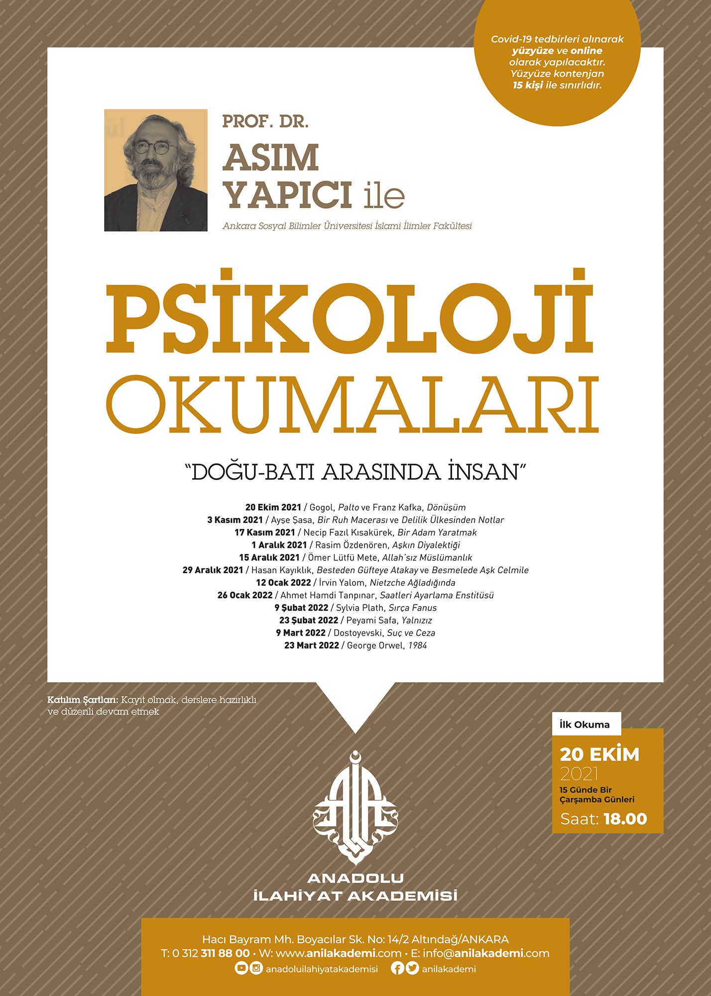 Asım Yapıcı / Psikoloji Okumaları