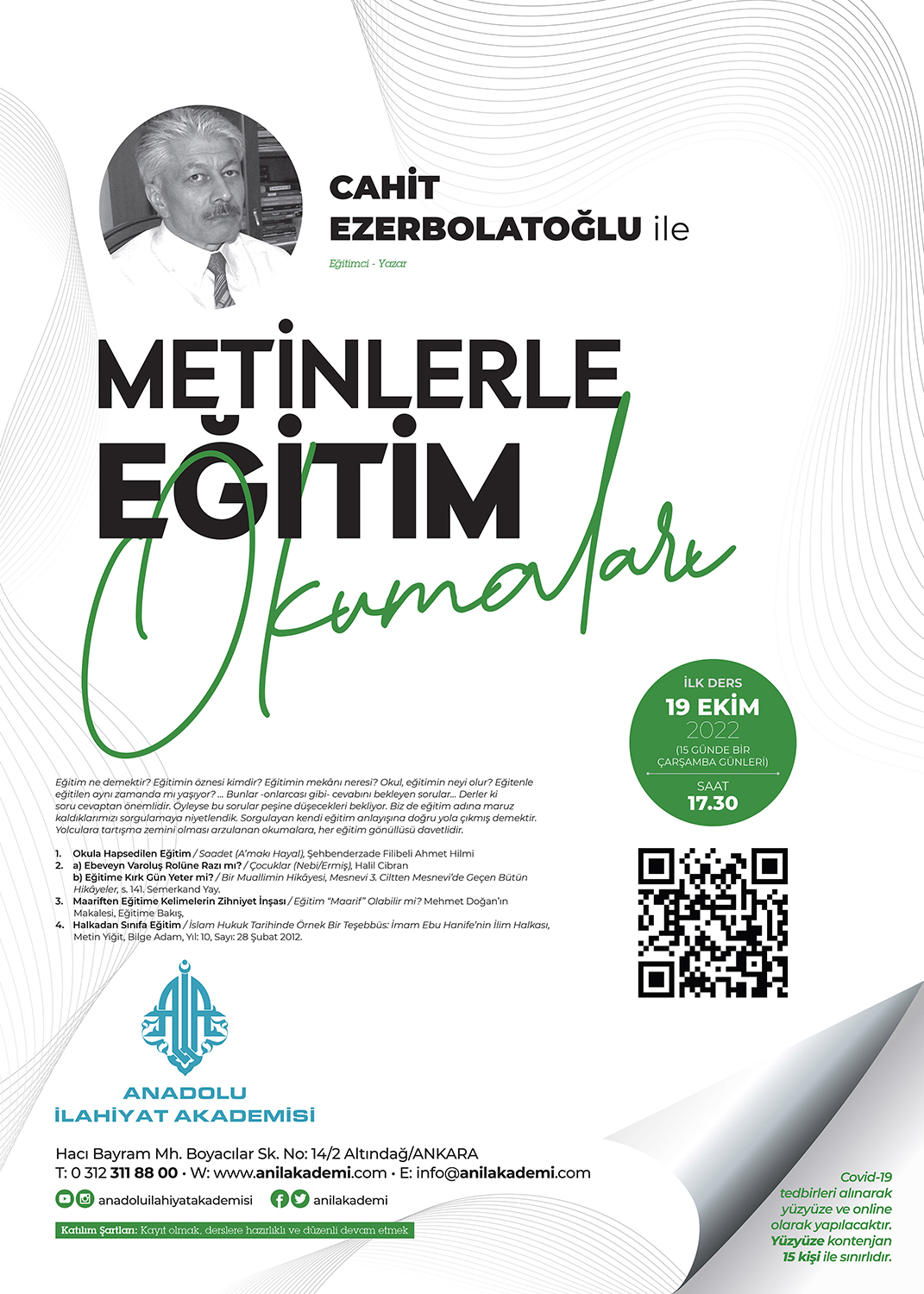 Metinlerle Eğitim Okumaları