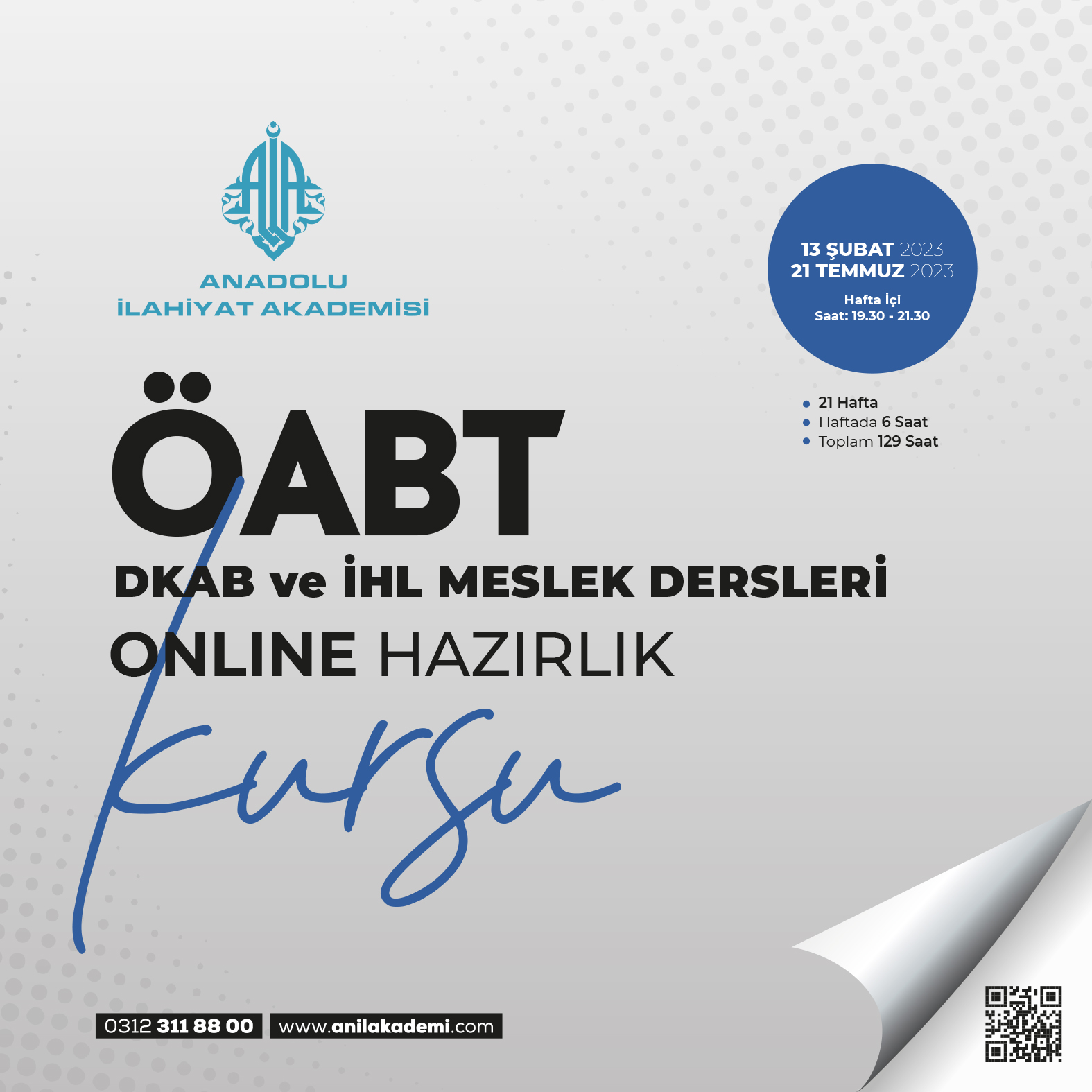ÖABT DKAB ve İHL Meslek Dersleri Online Hazırlık Kursu