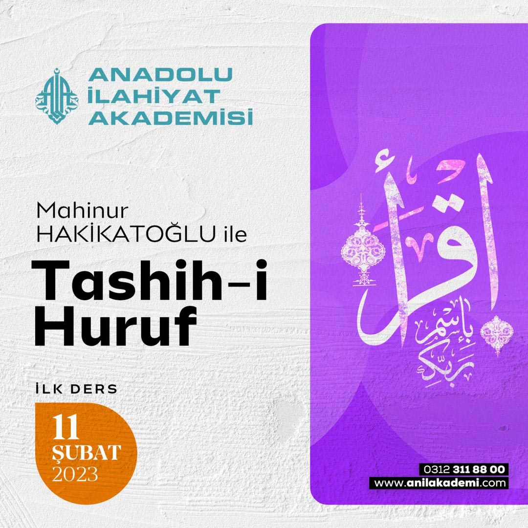 Mahinur Hakikatoğlu ile Tashih-i Huruf