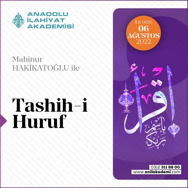 Tashih-i Huruf Tashih-i Huruf
