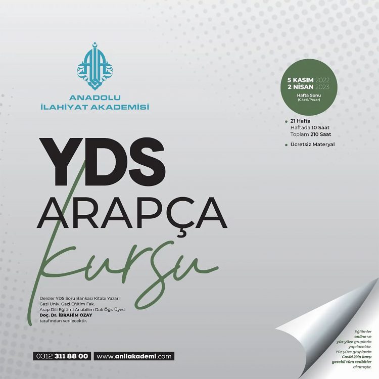 YDS Arapça Kursu